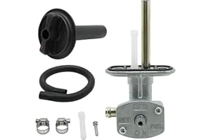 M MATI Fuel Cock Petcock & Lever Assy for Yamaha ATV Kodiak 400 YFM400 Kodiak 450 YFM450 Grizzly 400 YFM400 Grizzly 450 YFM450 5GH-24500-10-00 1NS-F4524-00-00, Fuel Tank Switch Valve Part