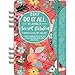 Orange Circle Studio 17-Month 2017 Do It All Planner, Secret Garden