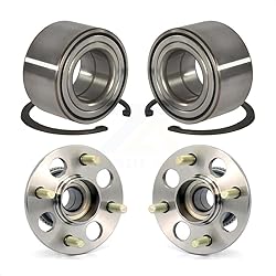 Front Rear Wheel Bearing And Hub Assembly Kit For