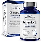 1MD Nutrition CholestMD with Olive Leaf Extract, Bergavit, Niacin, Garlic | 60 Capsules