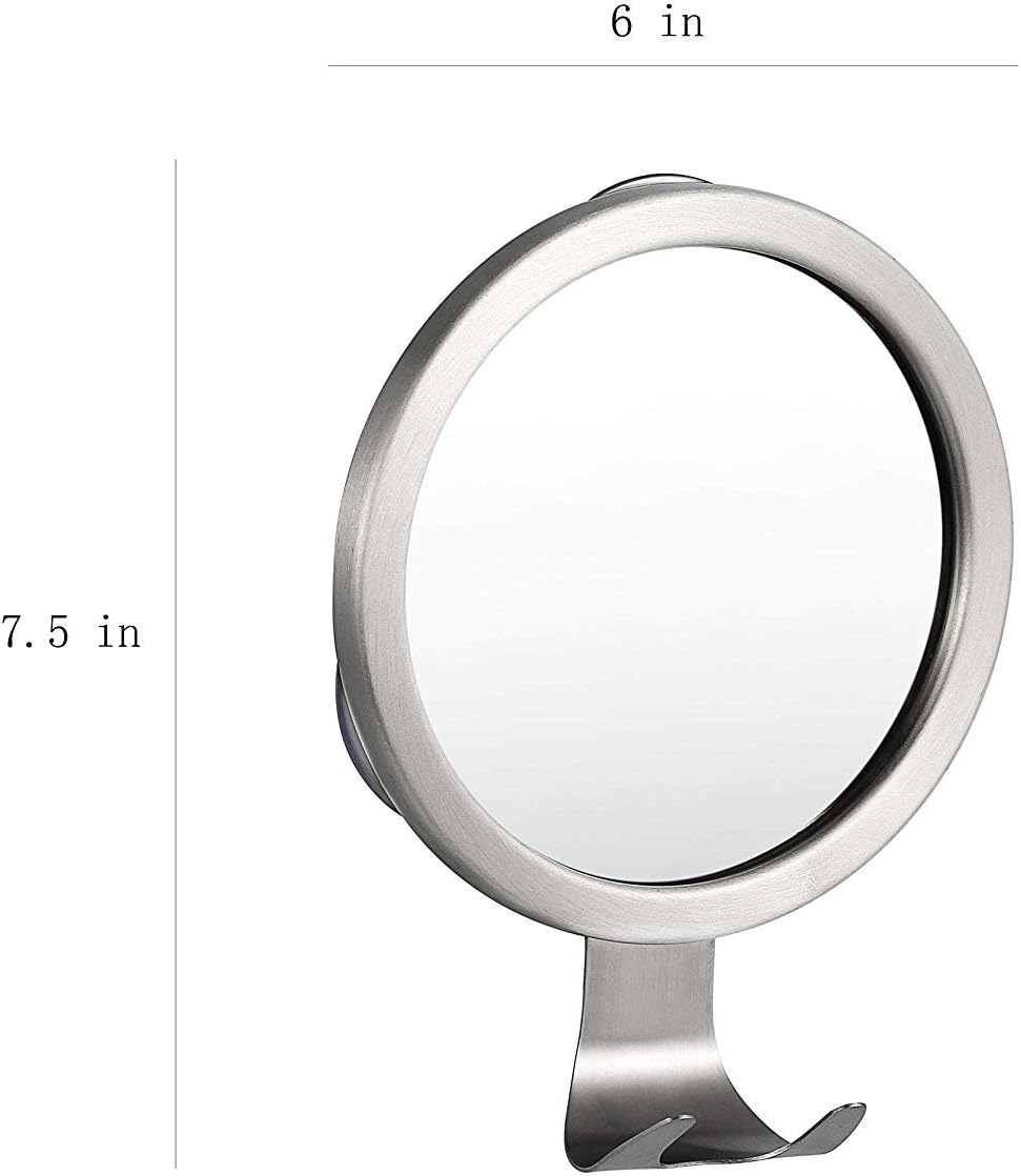 Fogless Shower Mirror,Fog-Free Bathroom Mirror with Razor Hook and Powerful Lock Suction: Kitchen & Dining