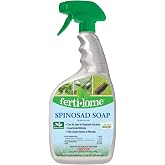 Fertilome (16076) Spinosad Soap Insecticide Ready to Use, 32 oz | Spinosad + soap OMRI Listed RTU - Ready-to-use caterpillar &amp; chewing insect control - Organic home gardeners