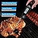 AMIR Digital Meat Thermometer, WATERPROOF Instant Read Cooking Thermometer, UPGRADED WITH BACKLIGHT CALIBRATION, Fast Probe, for Kitchen, BBQ, Grill Food, Auto On/Off, Battery Included (Black)