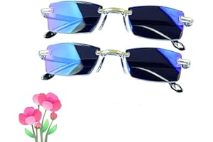 Auto Focus Glasses Self Adjusting,Vision SyncGlasses,:2027 Upgrade Blue Glasses for men and women