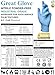 GREAT GLOVE NM50015-L-CS Nitrile Powder-Free Glove, Industrial Grade, 4.5 mil - 5 mil, Latex-Free, Textured, Nitrile Synthetic Rubber, General Purpose, Food Safe (FDA 21 CFR 170-199), Large, Blue (Pack of 1000)