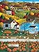 MasterPieces Town & Country Autumn Morning - Pumpkin Patches Large 300 Piece EZ Grip Jigsaw Puzzle by Art Poulin