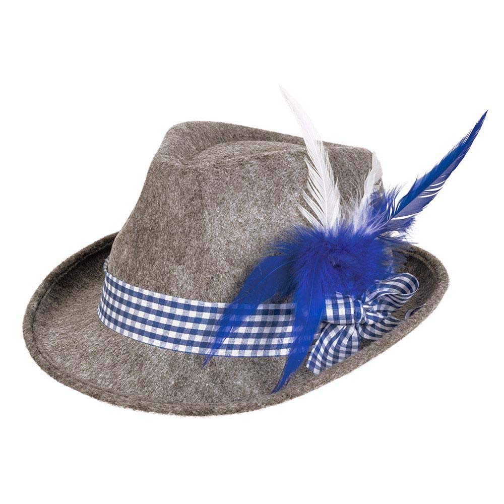 Boland Wiesn Bavarian Hat – Authentic Oktoberfest Folk Festival Costume Hat, Perfect for Carnival, Theme Party, German Tradition, and Bavarian Celebrations