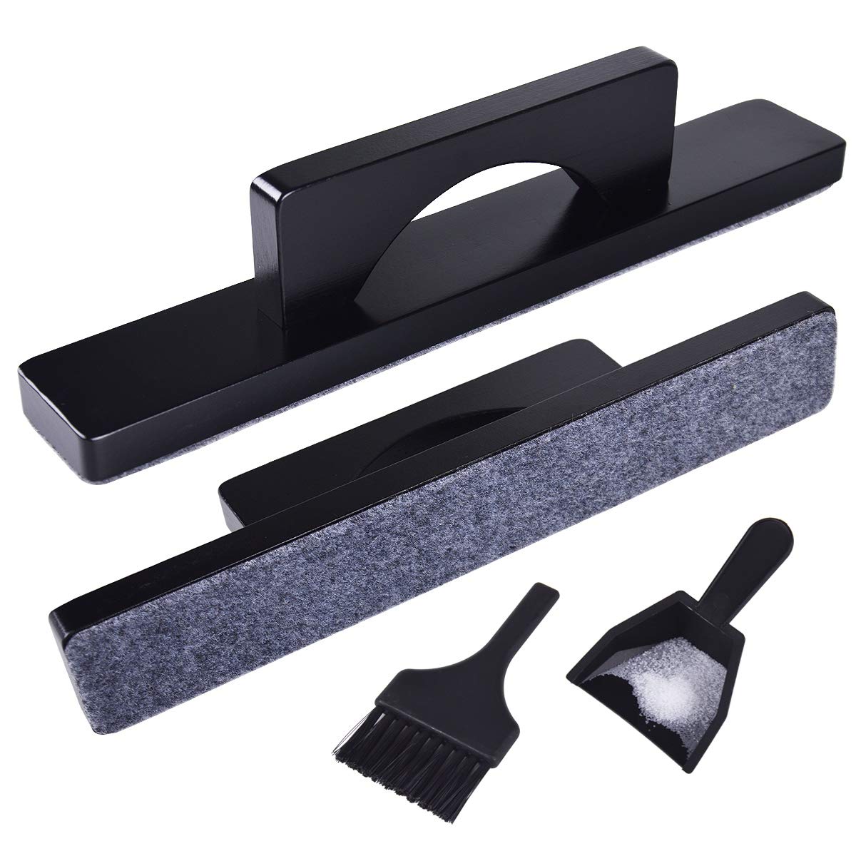 Naissgo Shuffleboard Brush Shuffleboard Sweep (Black)