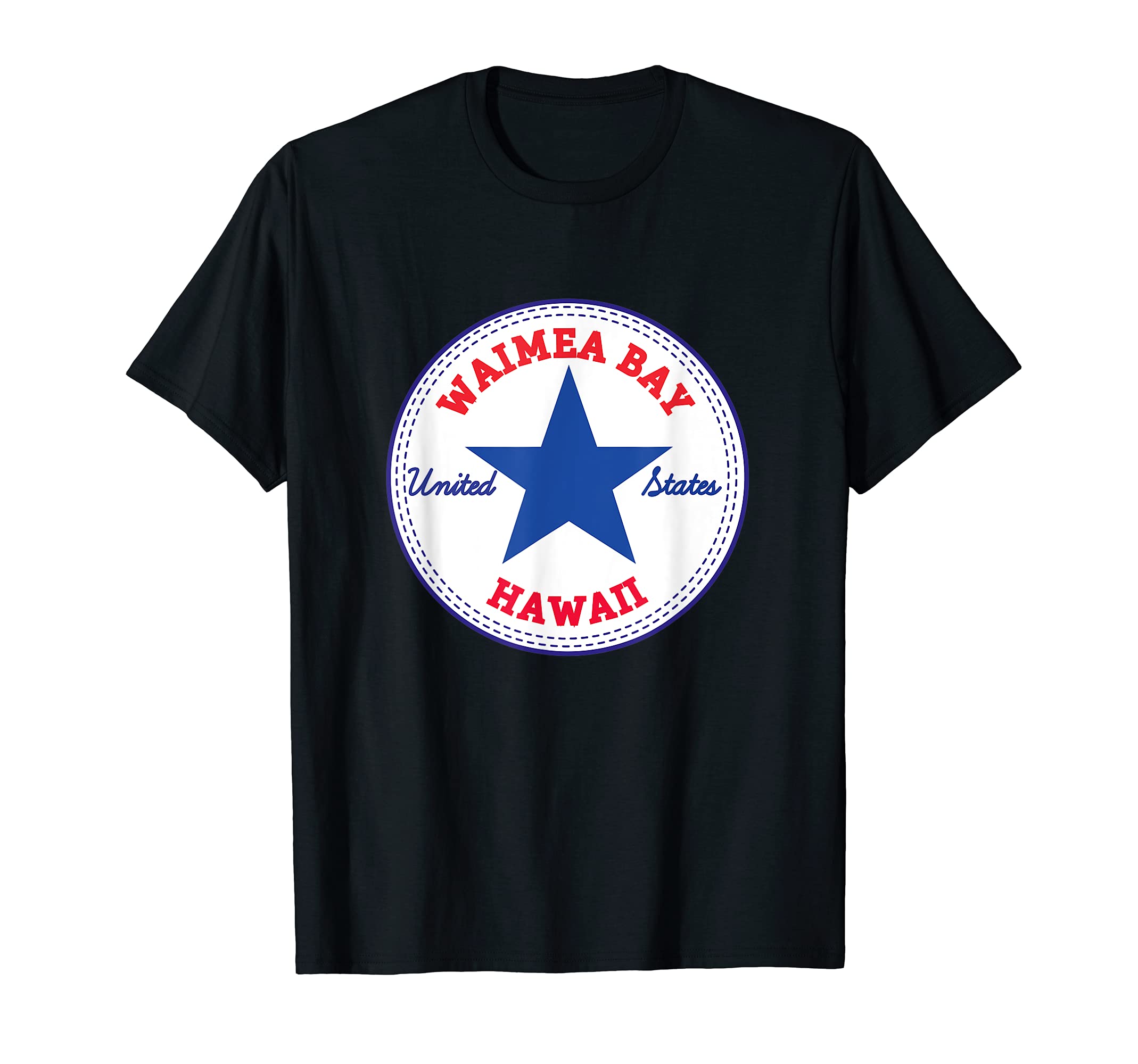 WAIMEA BAY HAWAII OAHU USA United States Surf SUP Kite fun T-Shirt