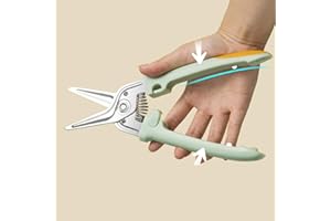 Alomejor Kitchen Cutting Scissors Stainless Steel Heavy Duty Meat Poultry Shears for Home Cooking Kitchen Sturdy Locking Clas
