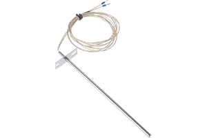 DRELD Temperature Probe Sensor RTD, Replacement for Traeger Digital Thermostat, Traeger Pellet Grills, Grill Oven
