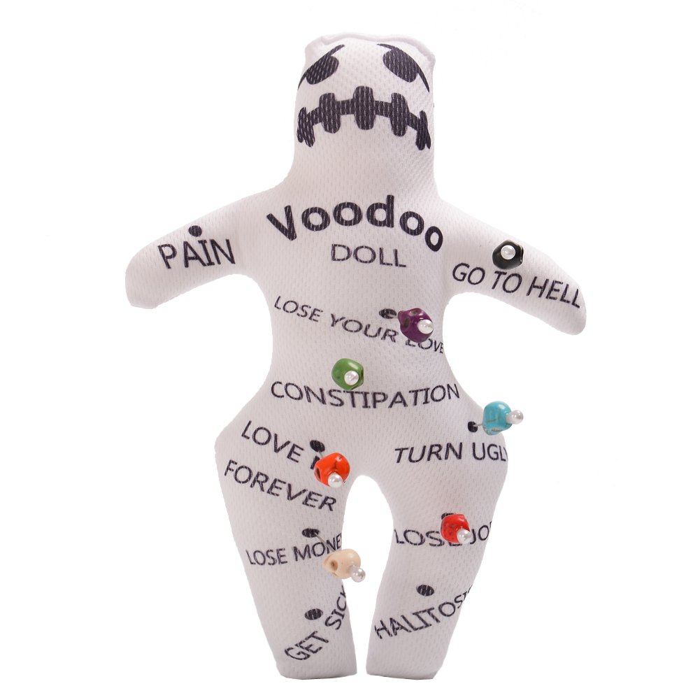 GRACEART Personalised Revenge Voodoo Doll With Skull Pins (Style-A) — image 1