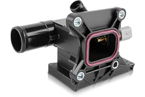 MOTOALL LF941517Z Engine Coolant Water Outlet Compatible with Mazda 3 5 6 CX-7 2006-2015 Engine Thermostats