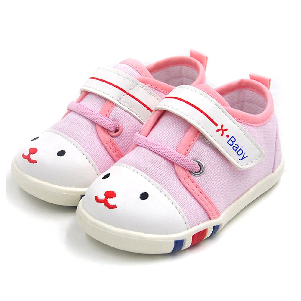 HLMBB Baby Shoes Sneakers Infant for Girls Boys Walking Tennis Canvas