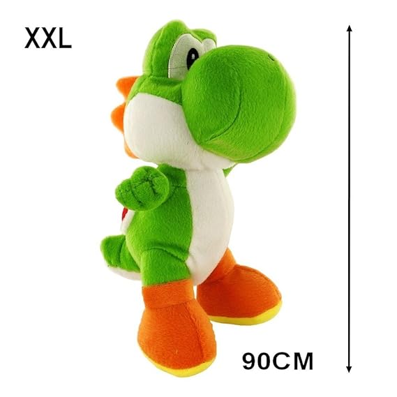 riesig Stofftier yoshi grün Nintendo 90 cm XXL