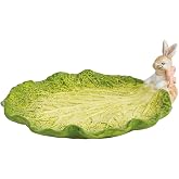 Mud Pie Easter Bunny Cabbage Platter