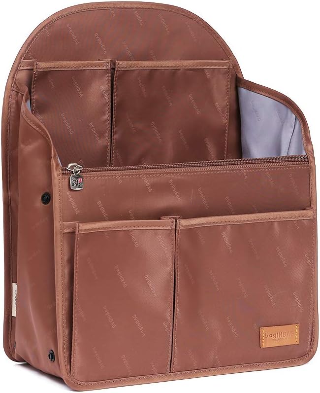 IN Backpack Organizer Insert, Nylon Organizer Insert for Backpack