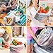 Prefer Green 12PCS Reusable Produce Bags, Premium Zero Waste Mesh Bags for Storage Fruit Vegetables, Eco-Friendly With Colorful Tare Weight on Tags, 3 Sizes