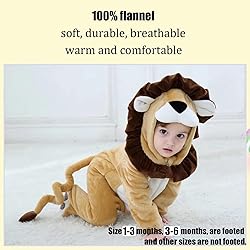 Baby Lion Costumes Unisex Toddler Outfit Halloween