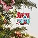 Hallmark Keepsake Mini Christmas Ornament 2018 Year Dated, Holiday House Miniature with Light, 1.25