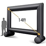 Tusy 14ft Inflatable Outdoor Mega Movie Projection