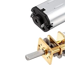 6V 1000RPM Micro DC Gear Motor with All-Metal Gear