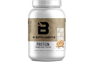 Iron Brothers Supplements | Premium Whey Protein Blend | 24g Protein (130 Cal) - Peanut Butter Cookie | Isolate & Concentrate