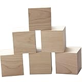 2 Inch Wood Cubes, Natural Unfinished Craft Wood Blocks Woodpeckers&reg; &hellip;