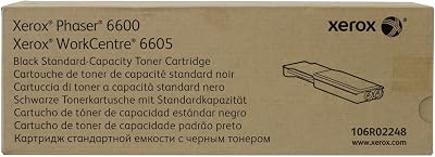 Xerox 106R02248 Black Toner Cartridge Phaser 6600 WorkCentre 6605 3000 Pages