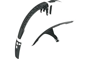 SKS Germany MUDROCKER Front & Rear Front & Rear Mudguard for Mountain Bikes (Bicycle Accessories Made of Impact-Resistant High-Performance Plastic, Easy Attachment, Effective Splash Guard)