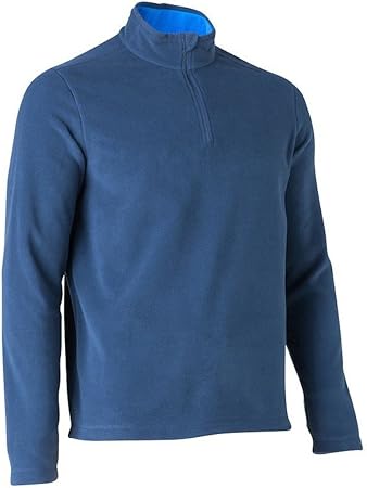 X-SPORTS Decathlon Quechua Mens Hiking Warm Polar Fleece Jackets Sweaters F50 Hiking Warm Fleece 