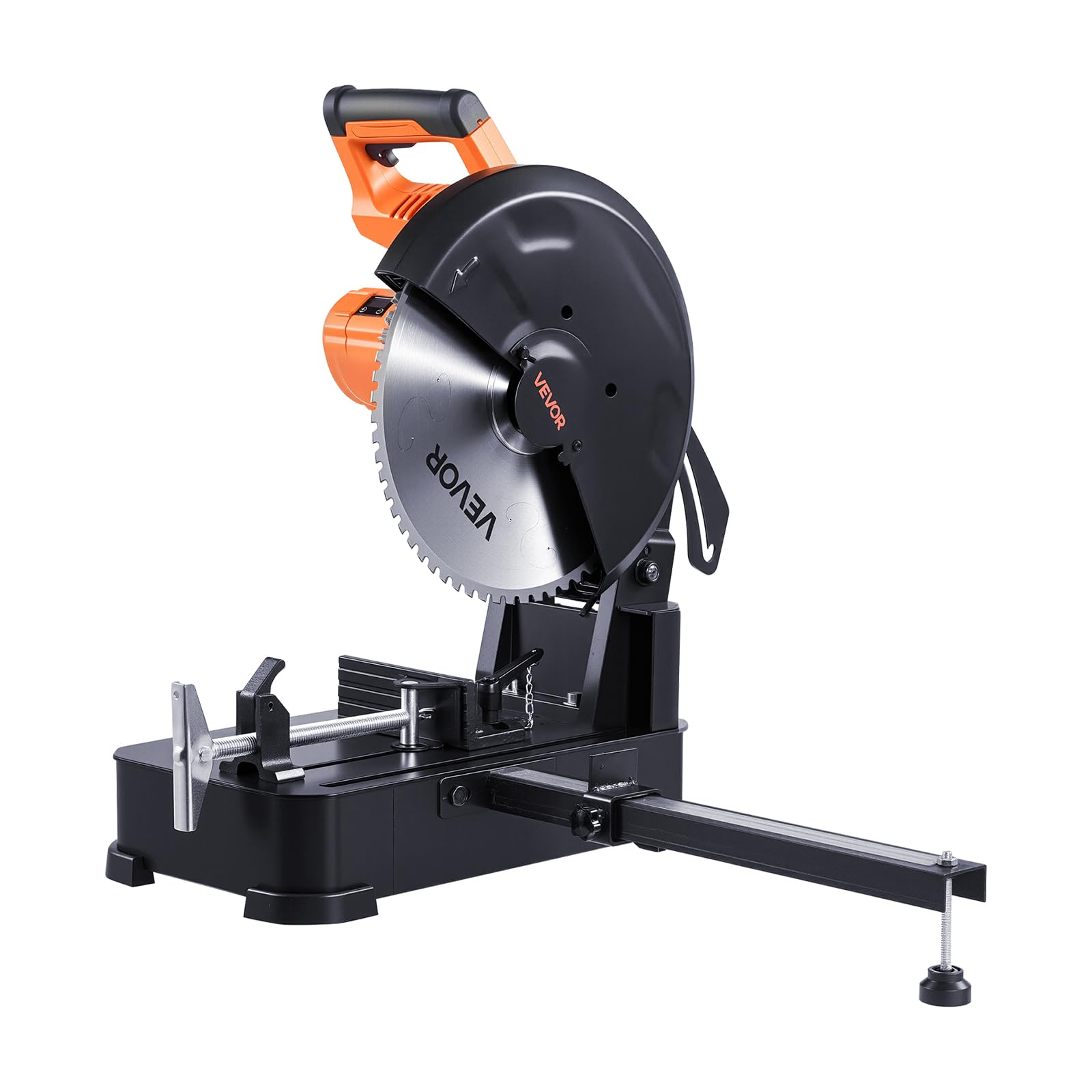 Photo 1 of VEVOR Chop Saw, 14-inch Stainless Steel Cold Cut Blade, 3500 W Powerful Brushless Motor, 750-1200 r/min Adjustable Speed, Metal Cutting Chop Saw for Metal Square and Flat Tubes, Steels (240V/60HZ)