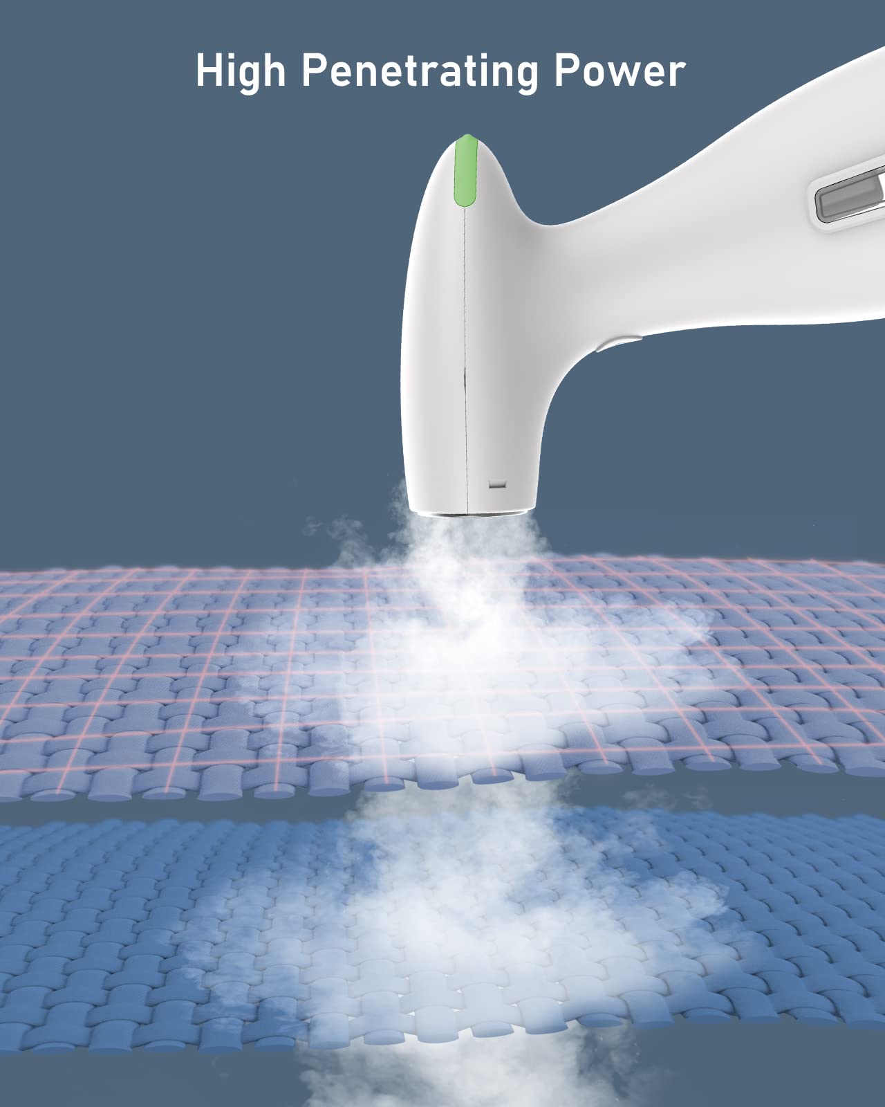 Travel Steamer for Clothes, COKUNST Clothes Steamer Handheld 30s Fast Heat-up, Mini Portable Garment Steamer with Detachable Water Tank and Static Brush, Hand Clothing Steamer for Home, Business Trips