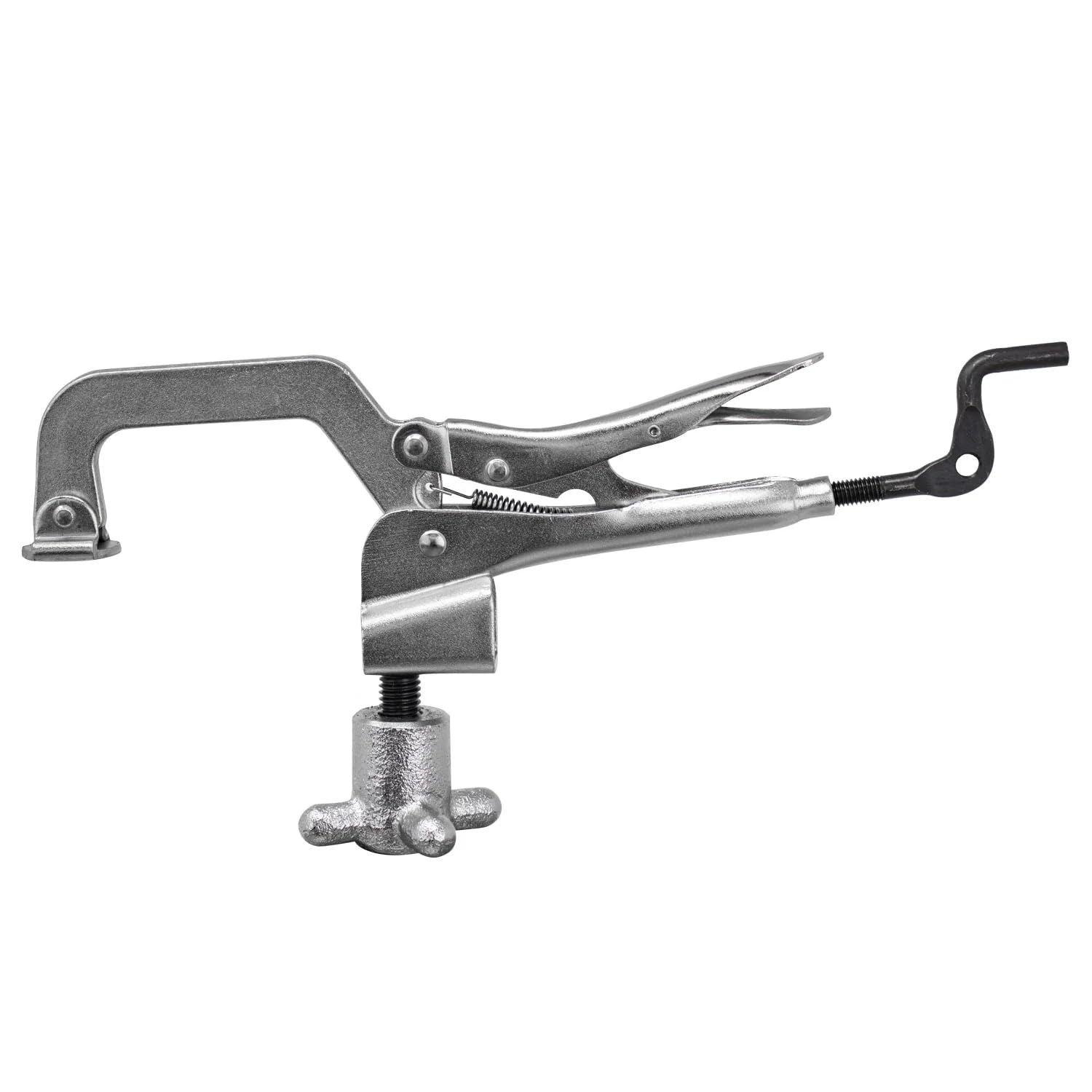 Drill Press Clamp with Crank Handle, Quick-Set Hold Down Clamp, PTTD634, Strong hand Tools
