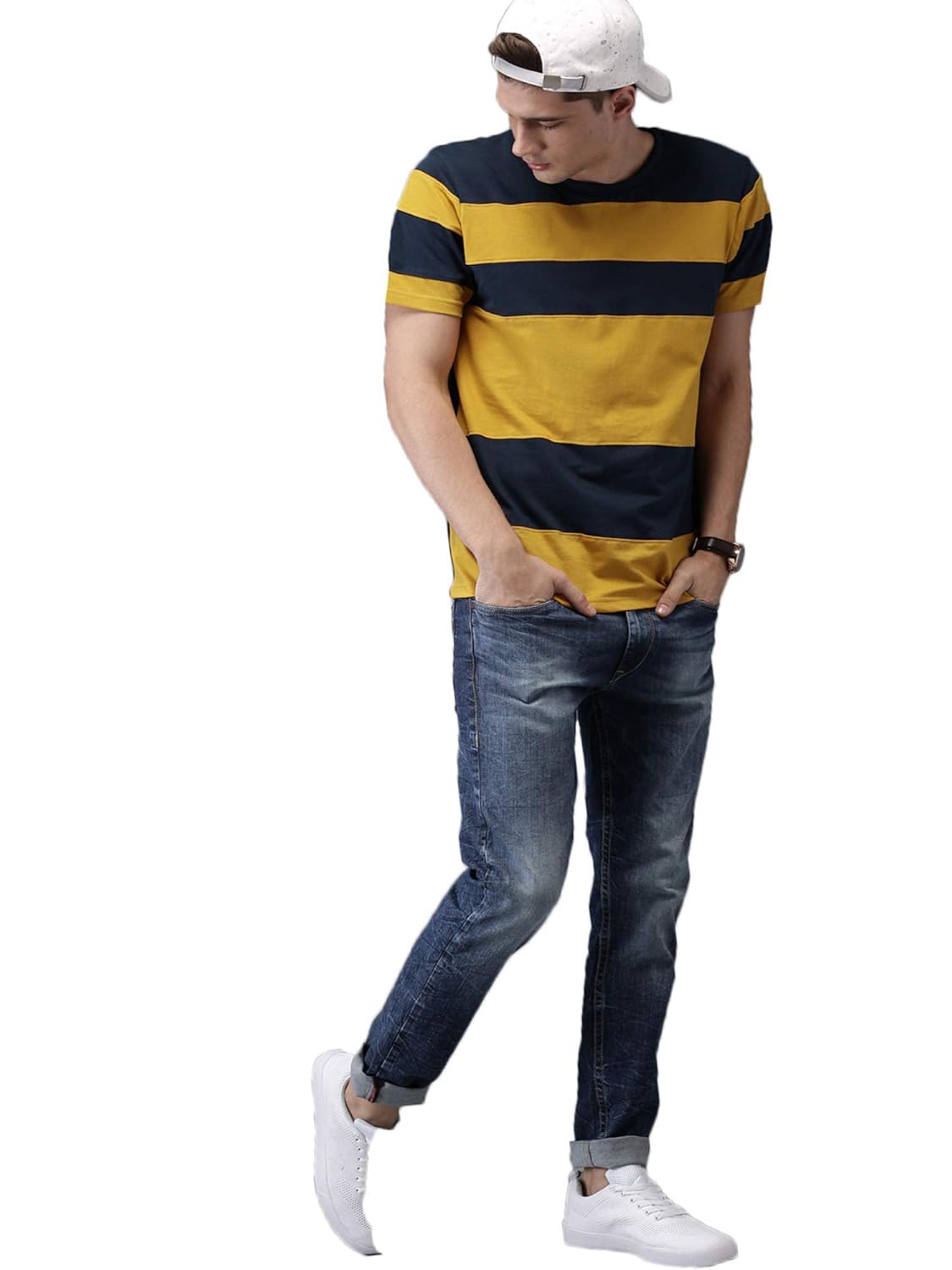 veirdo men's cotton tshirt