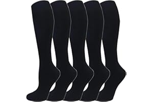 HI CLASMIX Warm Knee High Socks for Women-Thermal Cotton Socks for Hiking,Work,Winter,Gifts