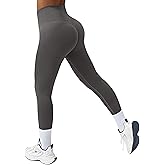 MOOSLOVER Seamless Butt Lifting Workout Leggings for Women High Waist Yoga Pants Compression Contour Tights