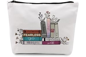 gfuhlre Version Makeup Bag Travel Toiletry Bag for Women Music Lover Gift TS Fans Song Lyrics Gift Singer Merchandise for Fans Friends Daughter Girls Sister, Friendship Birthday Christmas Gift Ideas