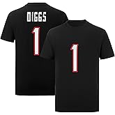 Custom Football T-Shirt No Brand/Logos 100% Cotton for Mens/Womens/Kid