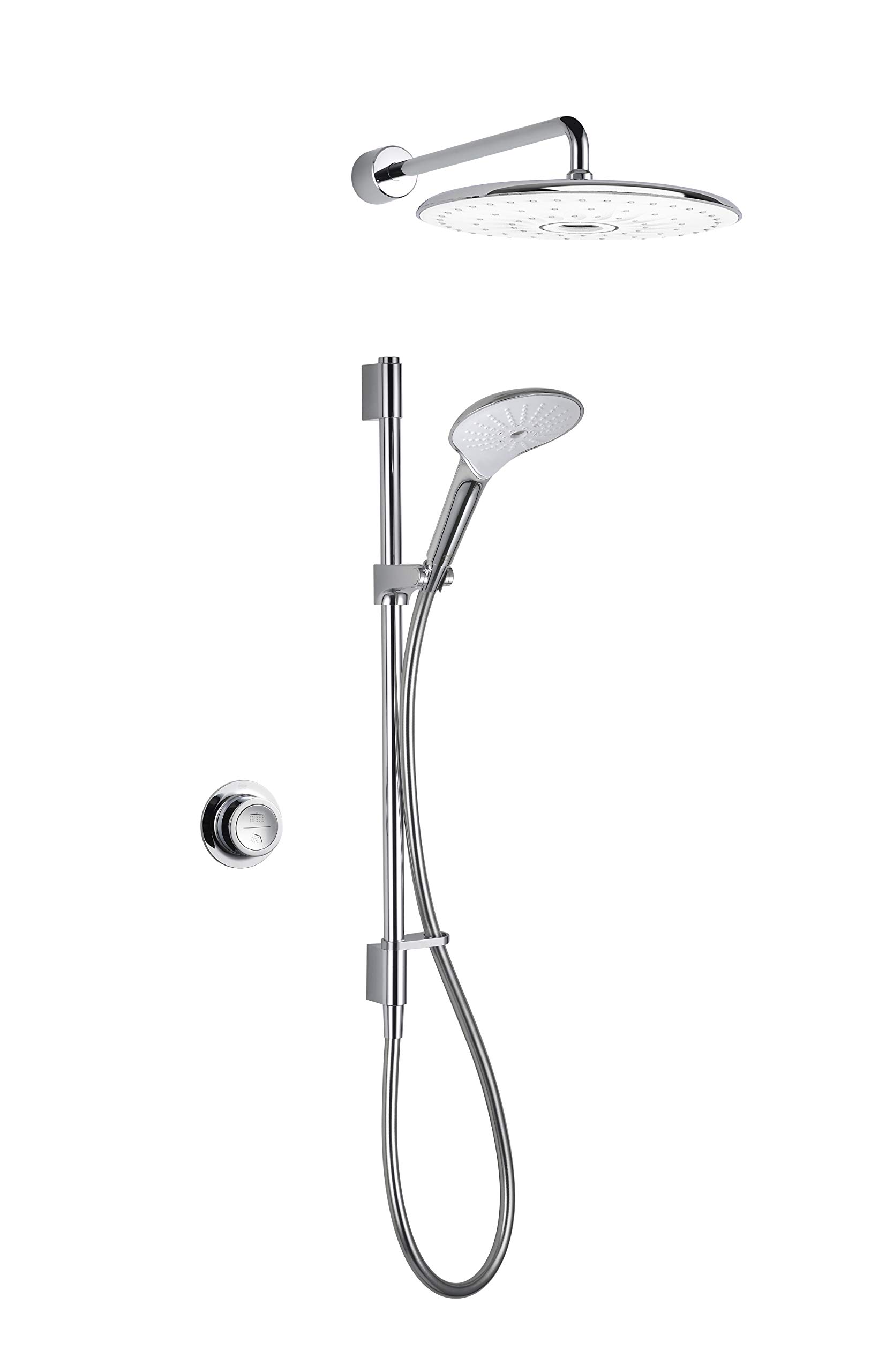 Mira Showers 1.1907.002 Mira Mode Maxim Pumped Rear Fed Digital Shower