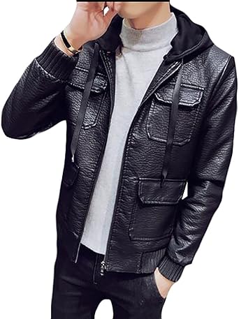 biker hoodie jacket