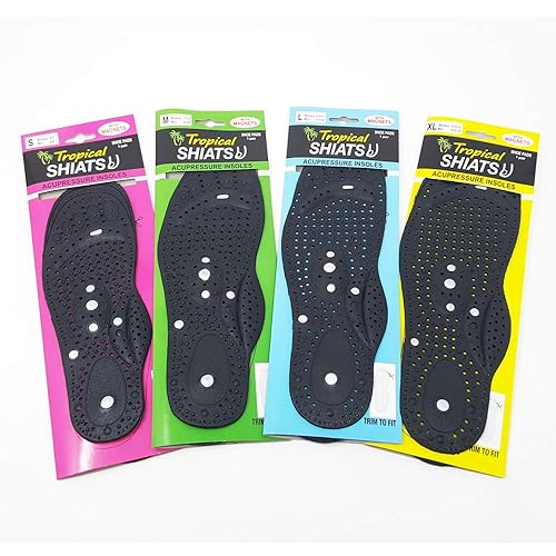 Daiwa Felicity Magnetic Insoles for Men Women Orthopedic Acupressure  Insoles for Foot Health Reflexology