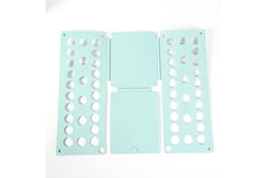 WQQWQQ Shirt Folding Plate, T-Shirt Folding Board, T-Shirt Folder, Clothes Folder, Convenient Quick and Convenient, Foldable Tool for Home Storage, Great for Kids Laundry Organizer (Nordic Green)