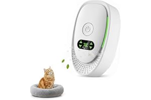 KindleTrove Plug in Air Purifier and Ionizer - Ozone Free Ionic Technology for Home, Pet Odor Eliminator for Litter Box, Sile