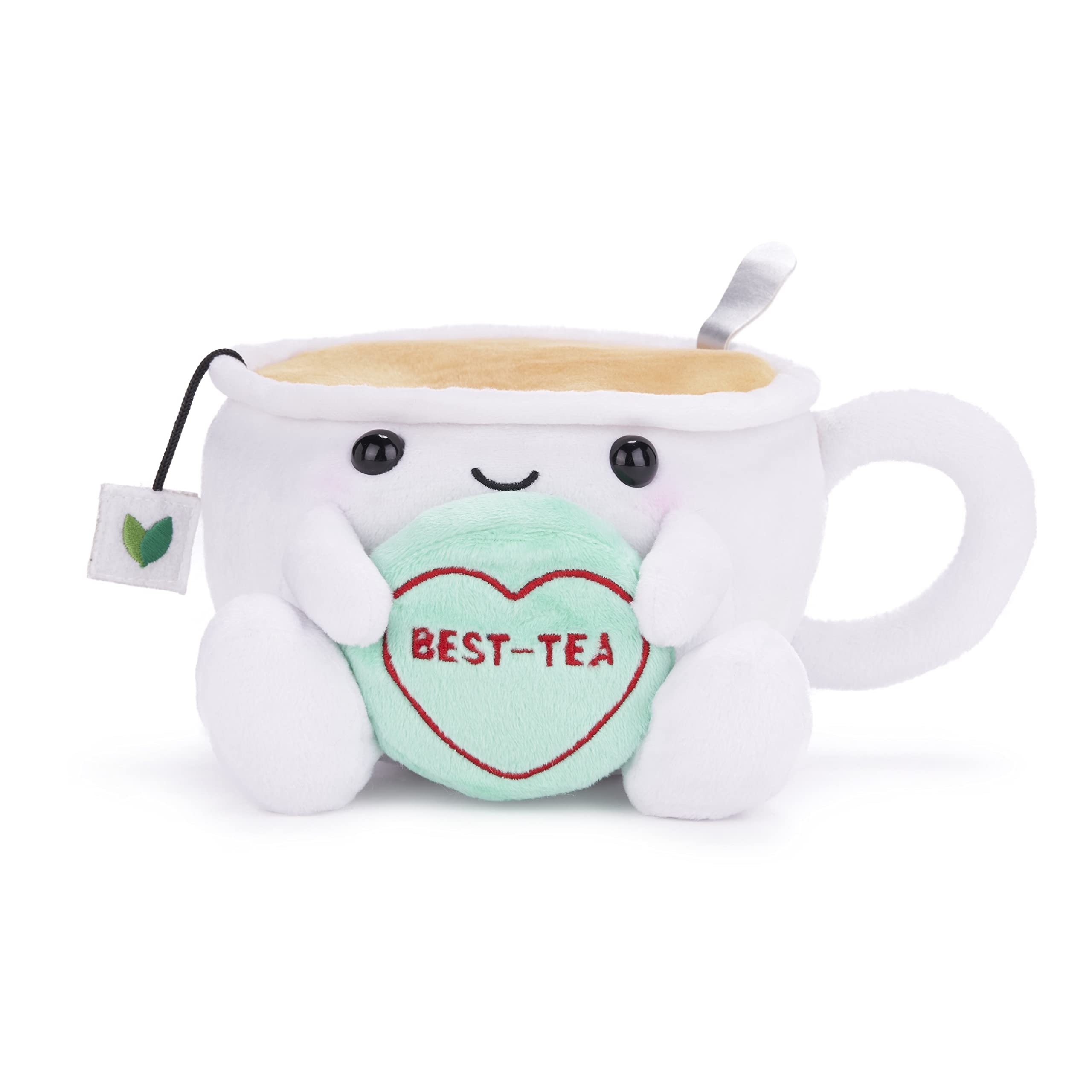 Posh Paws Swizzels Love Hearts Tiffany 'Best-Tea' Teacup 7" (18Cm) Soft Toy