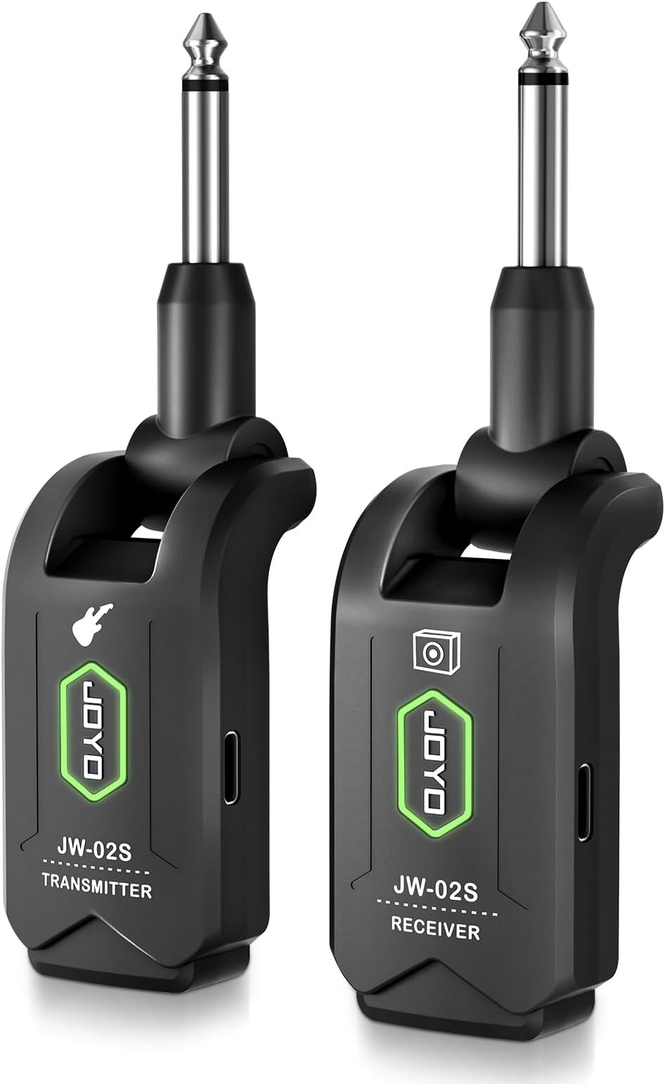 JOYO 5.8GHz Wireless Guitar System JW-02S 4 Channels 6h Battery 20m