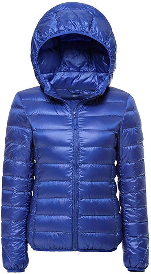 Women's Down Jackets Light Blue Jacket Lightdaune Hooded Ultra