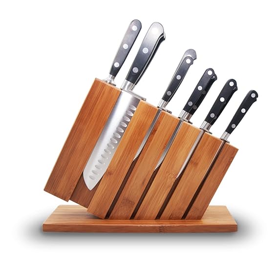 Amazon.com: Premium Stainless Steel 12 Piece Kitchen Knife Set with ...