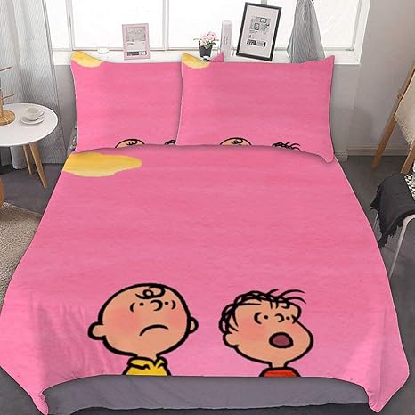Amazon スヌーピーン スリーピースベッド ベッドカバー 掛け布団カバー 枕カバー 寝具セット 布団カバー カップル掛け布団カバー ザフー 柔らかい 快適な ジッパー 室内装飾 掃除可能 ユニセックス ファッション 寝具カバーセット オンライン通販