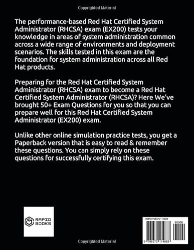 EX200 Practice Questions Red Hat Certified System Administrator (RHCSA ...